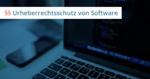 urheberrecht software