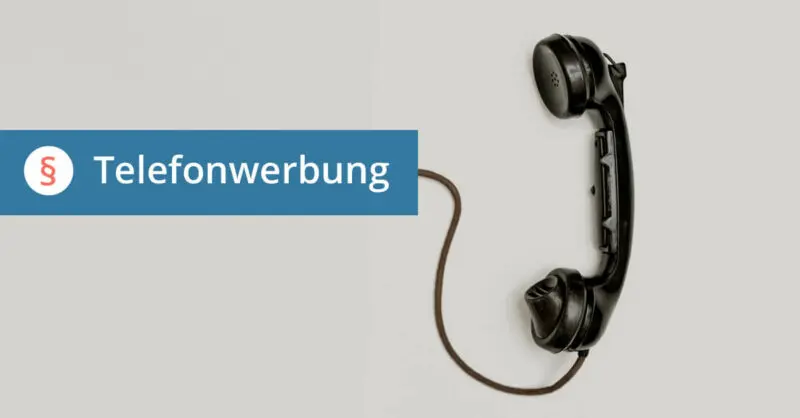 Direktmarketing Telefon Recht