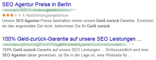 SEO Garantie