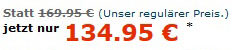 Gute Darstellung des Bezugspreises