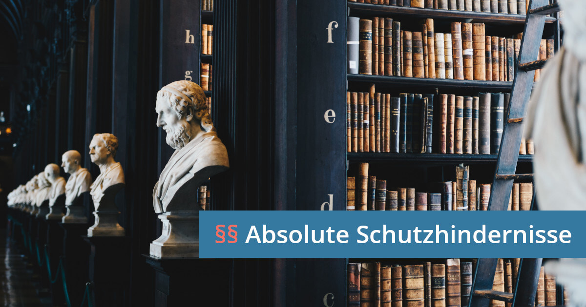 absolute schutzhindernisse markenrecht