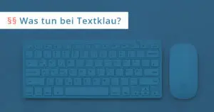 textklau schadensersatz