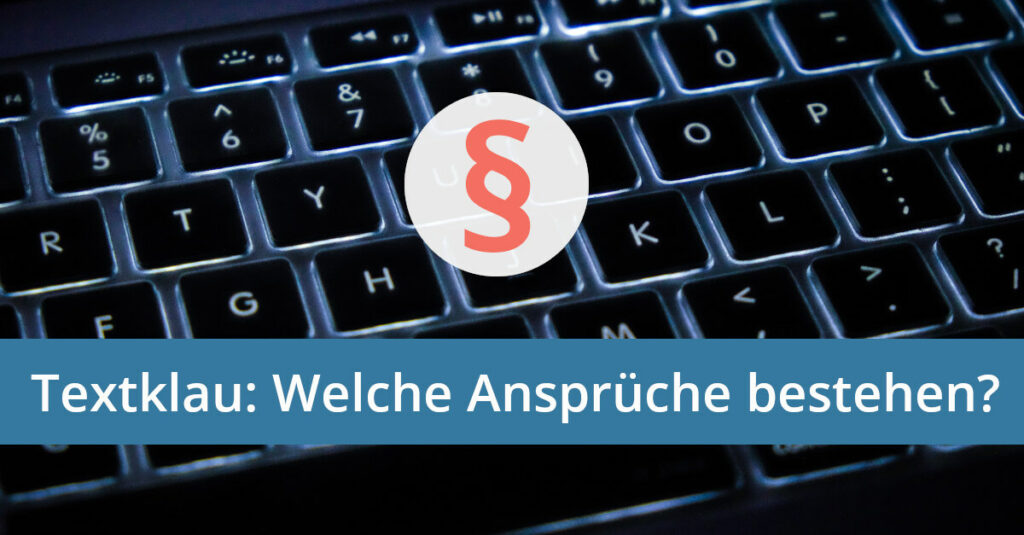 text geklaut was tun
