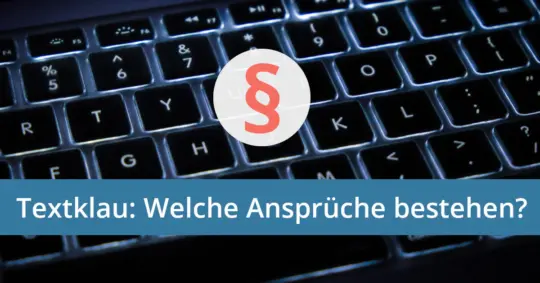 text geklaut was tun