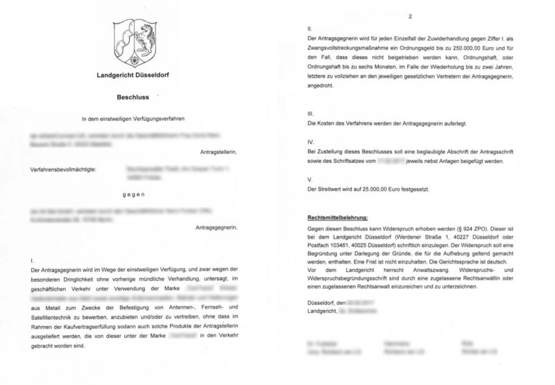 Einstweilige Verfügung: Was tun? Kostenlose Erstberatung nutzen