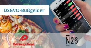 DSGVO Bußgeld Delivery Hero