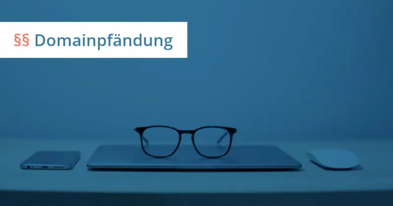 Domainpfändung Anwalt