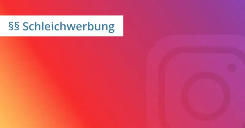 instagram schleichwerbung abmahnung