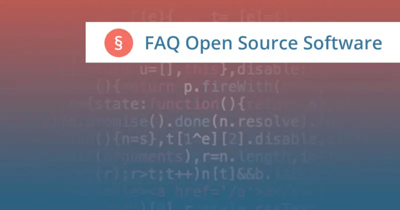 Open Source Software Anwalt