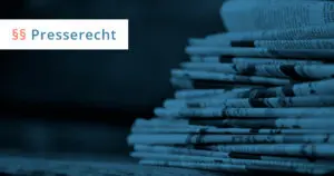 presserecht rechtsanwalt