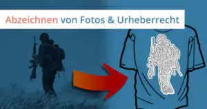 foto abzeichnen urheberrecht