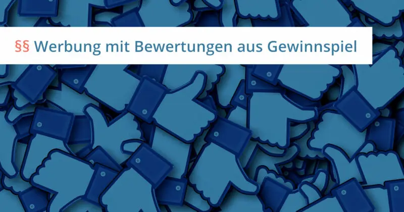 gewinnspiel bewertungen abmahnung