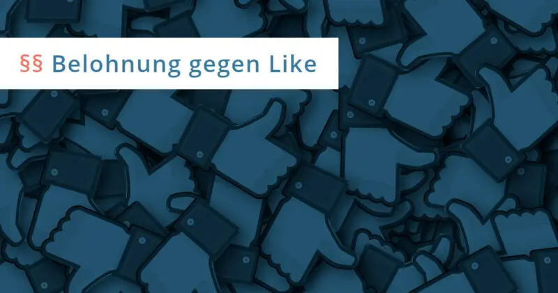 likes generieren recht