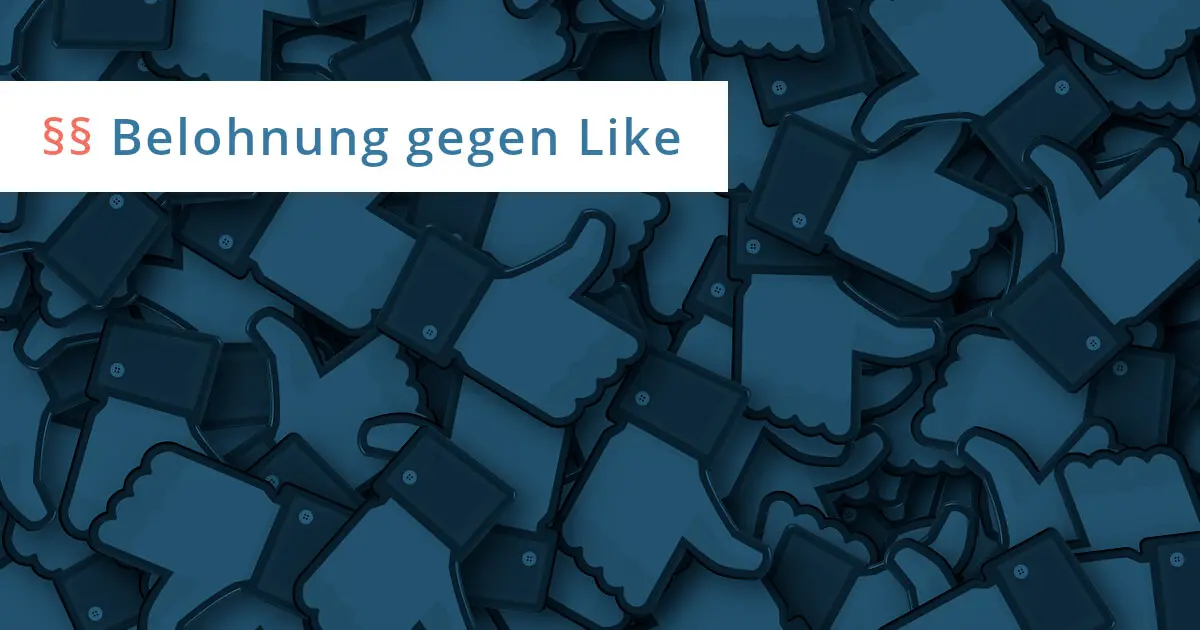 likes generieren recht