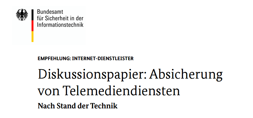 BSI - Technischen Richtlinien TR-02102 Kryptographische Verfahren: Empfehlungen und Schlüssellängen