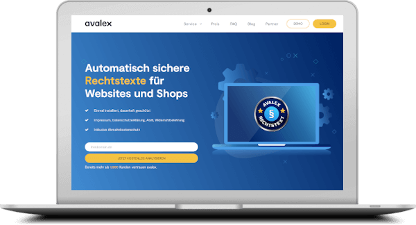 rechtstexte für onlineshop