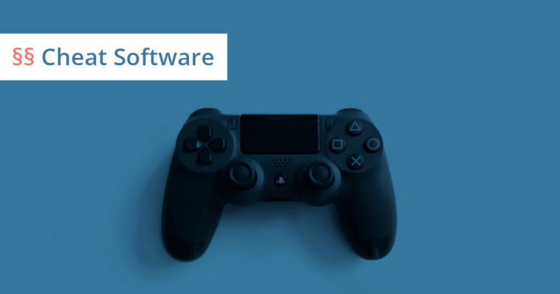 cheat software recht