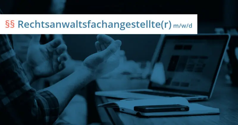 rechtsanwaltsfachangestellte jobs