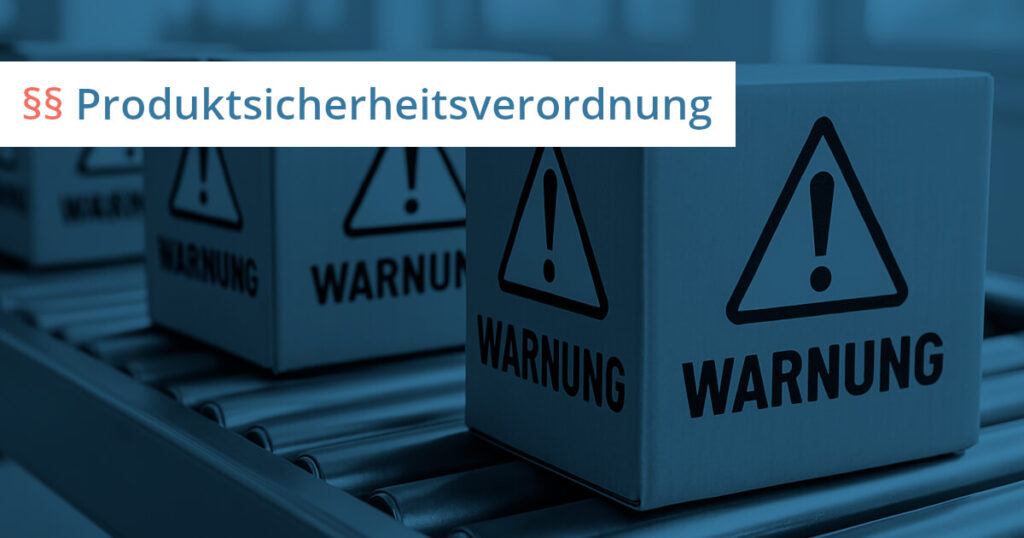 produktsicherheitsverordnung faq