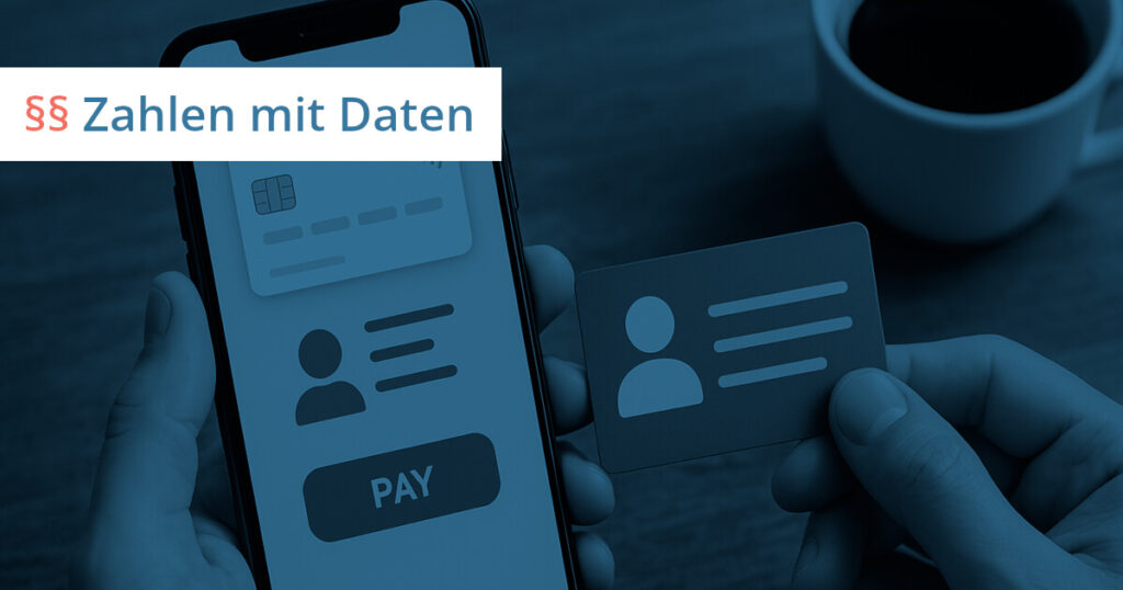 bezahlen mit daten