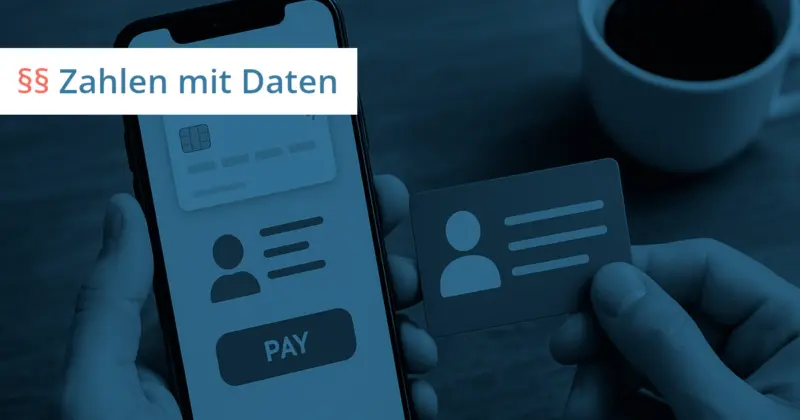 bezahlen mit daten