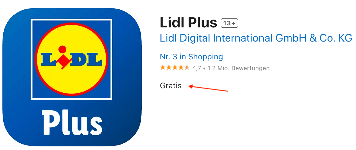 lidl plus app urteil