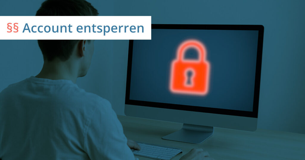 account gesperrt was tun