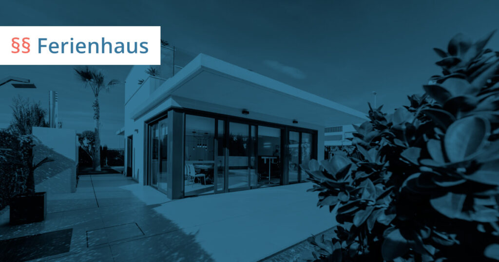 ferienhaus buchung recht