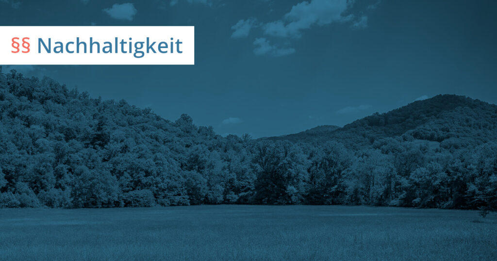 nachhaltigkeit wettbewerbsrecht