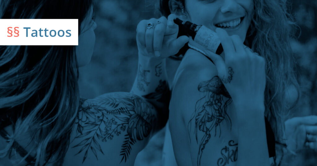 tattoo urheberrecht